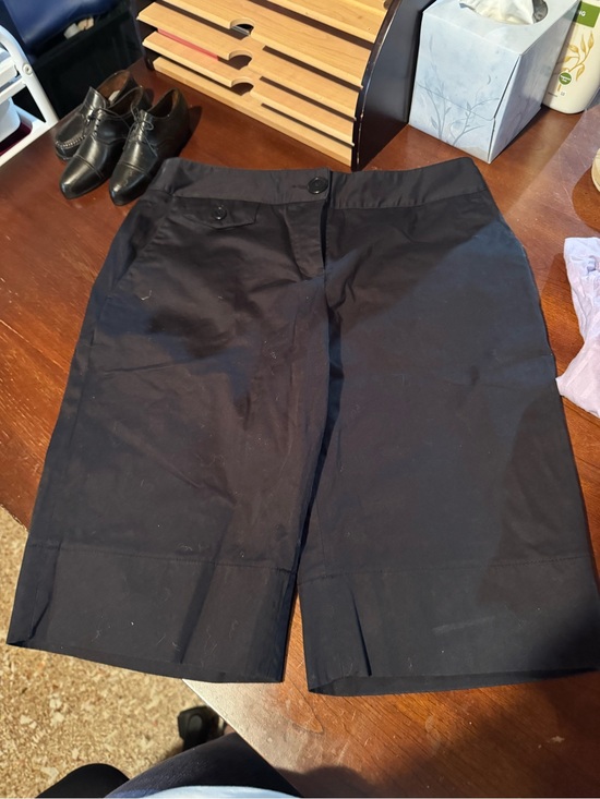 Talbots Pants - Talbots Petite Black Tailored Shorts